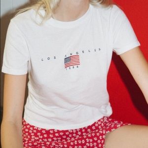 Brandy Melville Jamie Los Angeles 1984 Top NEW✨